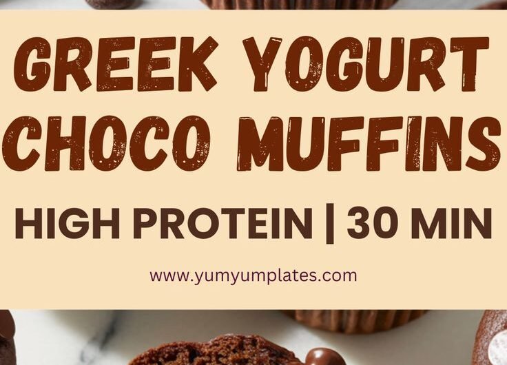 High Protein Chocolate Muffins