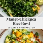 Protein-Packed Mango Chickpea Salad