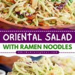 ORIENTAL SALAD WITH RAMEN NOODLES