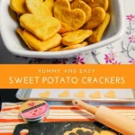 Sweet potato crackers recipe