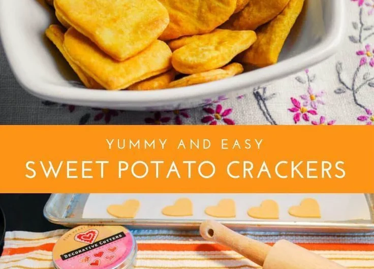 Sweet potato crackers recipe
