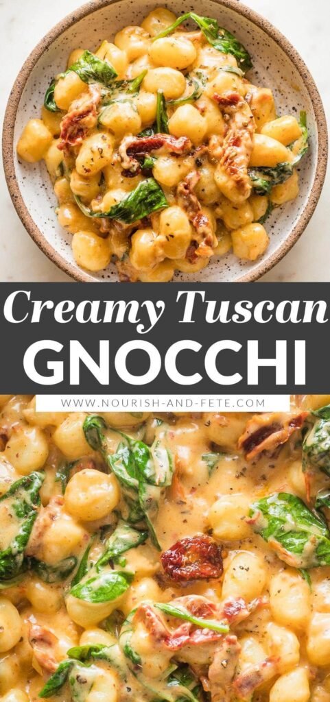 Creamy Tuscan Gnocchi