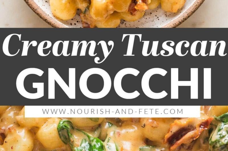 Creamy Tuscan Gnocchi