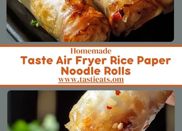 Taste Air Fryer Rice Paper Noodle Rolls
