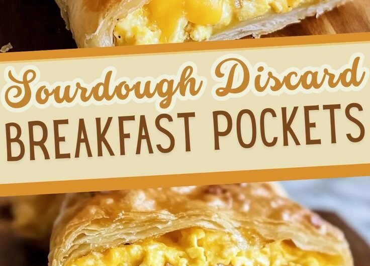 Easy Sourdough Discard Breakfast Pockets