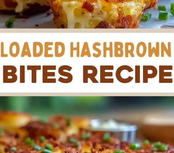 Tasty Loaded Hashbrown Bites Appetizers
