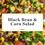 Black Bean Salad with Corn & Avocado