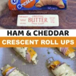 Ham & Cheese Crescent Roll-Ups