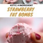 Strawberry Cheesecake Fat Bombs