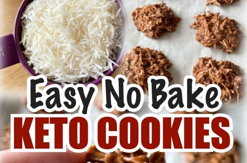 No-Bake Crunchy Keto Cookies