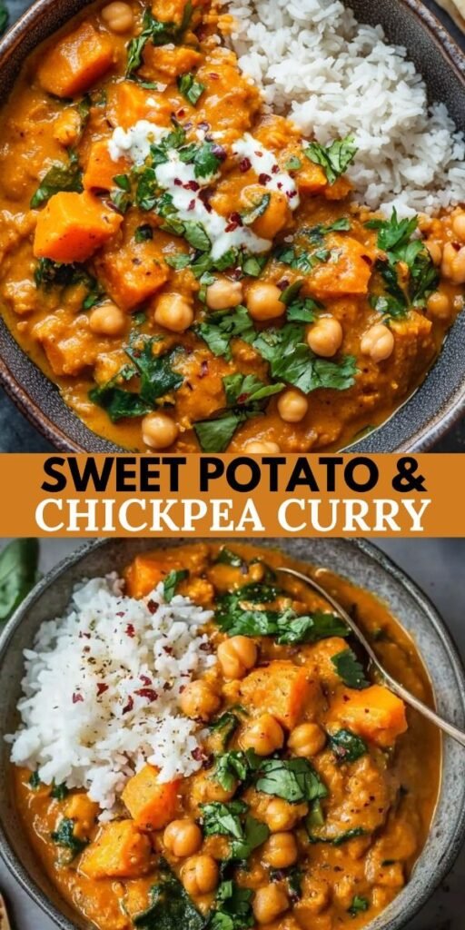 Sweet Potato and Chickpea Curry