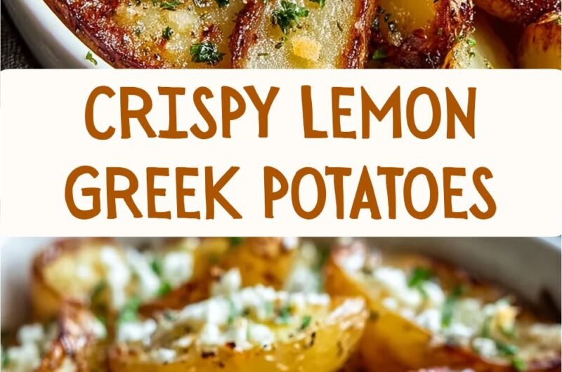 Make Truly Crispy Greek Potatoes With Lemon Flavor