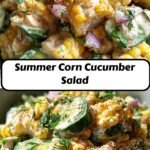 Street Corn Cucumber Salad: Easy Summer Recipe