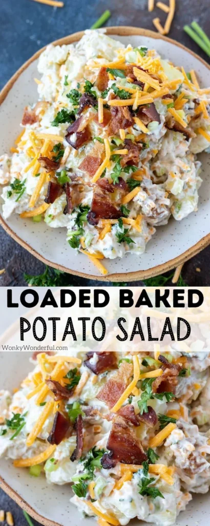 Loaded Baked Potato Salad Recipe