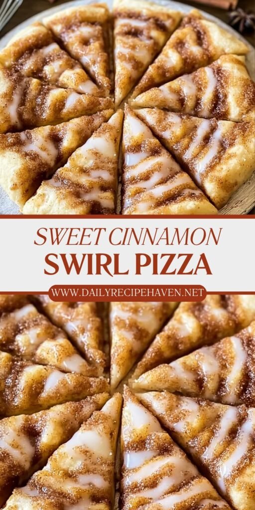 Sweet Cinnamon Swirl Pizza
