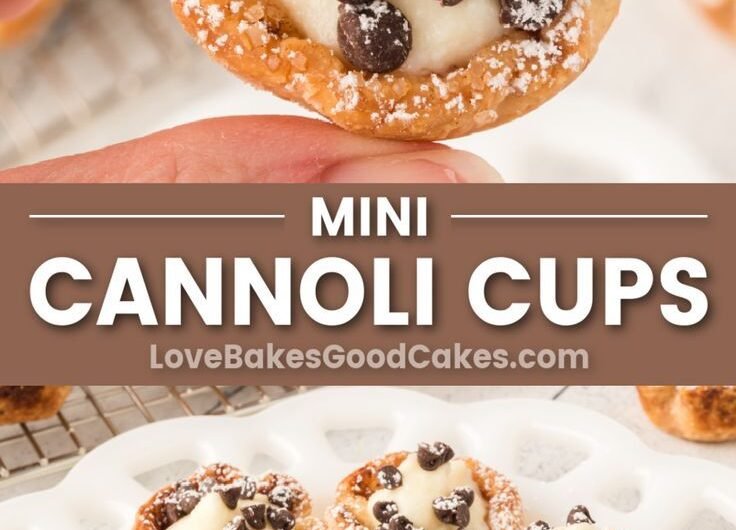 Mini Cannoli Cups