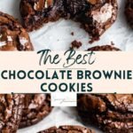 The BEST Fudgy Chewy Brookies