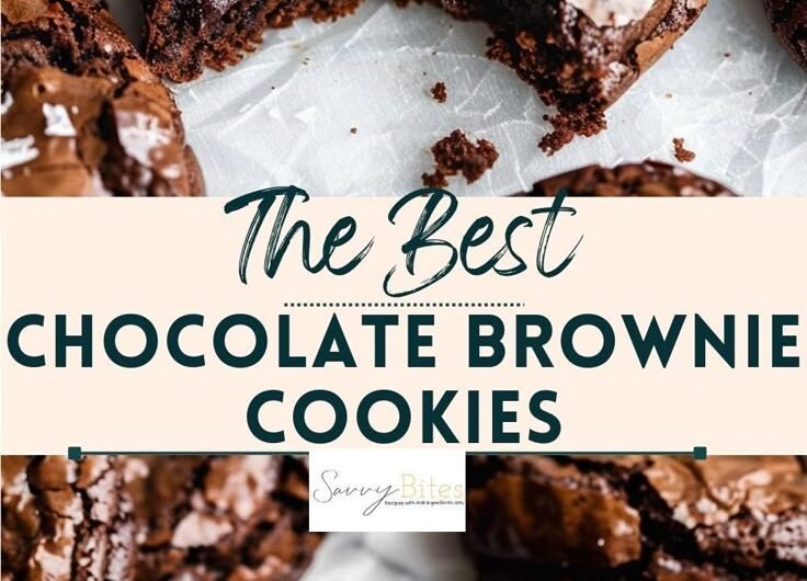 The BEST Fudgy Chewy Brookies