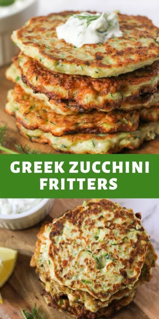 Kolokithokeftedes (Greek Zucchini Fritters)