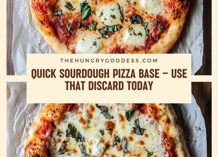 Easy Sourdough Discard Pizza Crust That’s Ready Fast