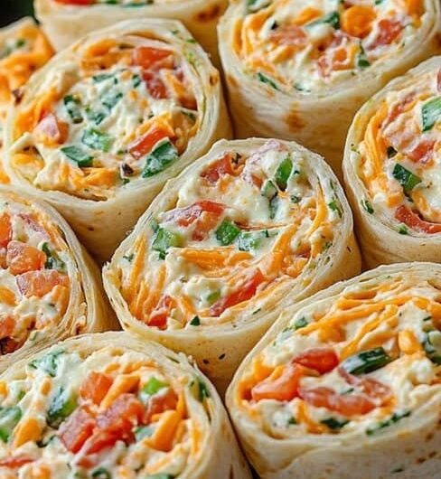 Vegetable Tortilla Roll Ups