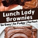 Lunch Lady Brownies