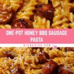 One-Pot Bold Honey BBQ Sausage Pasta