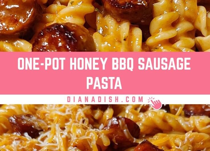 One-Pot Bold Honey BBQ Sausage Pasta