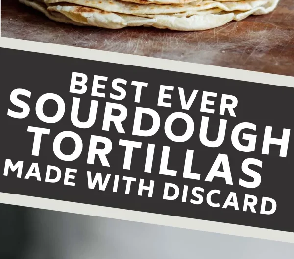 The Best Sourdough Tortillas (with sourdough discard)