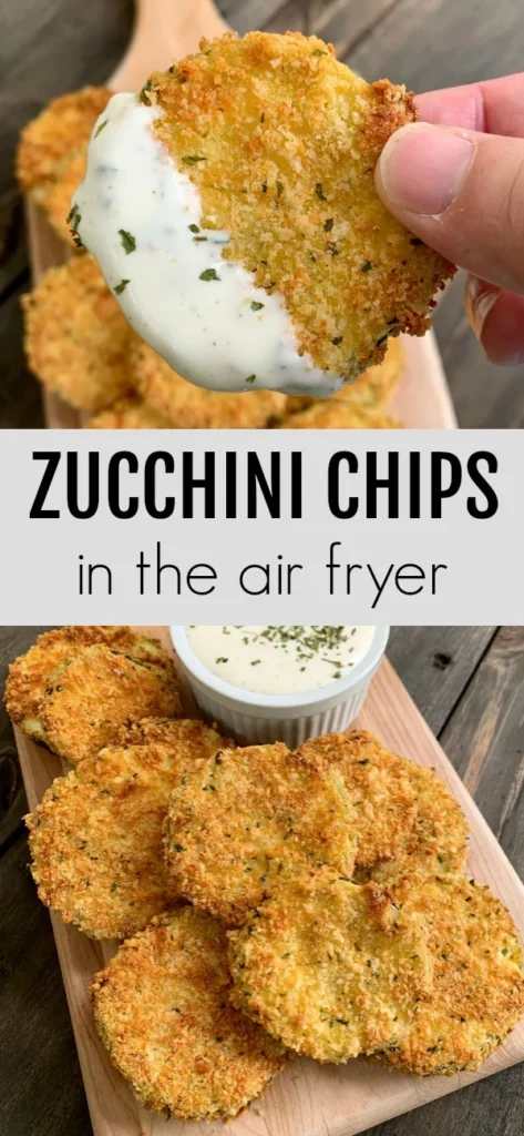 Zucchini Chips in Air Fryer