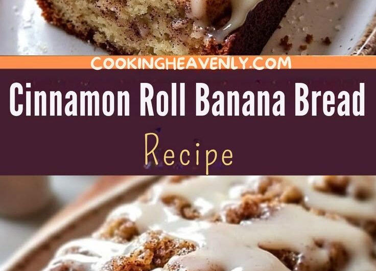 Cinnamon Roll Banana Bread