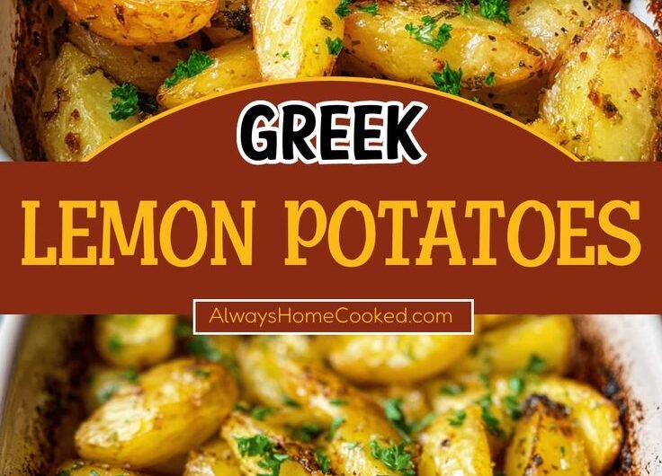Easy Greek Lemon Potatoes Recipe
