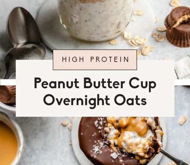 Peanut Butter Cup Overnight Oats