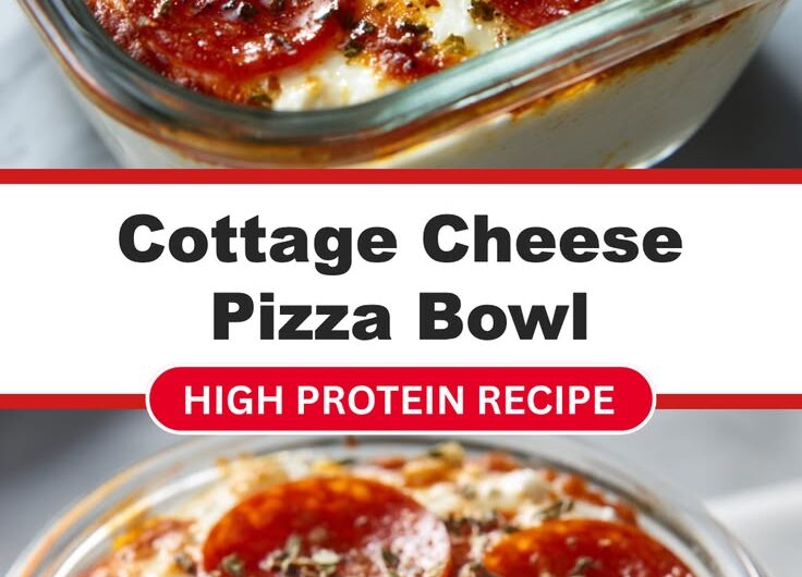 Cottage Cheese Pizza Bowl