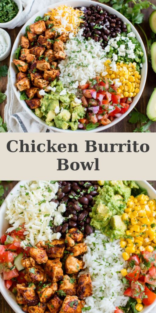Easy Chicken Burrito Bowl for Busy Weeknights