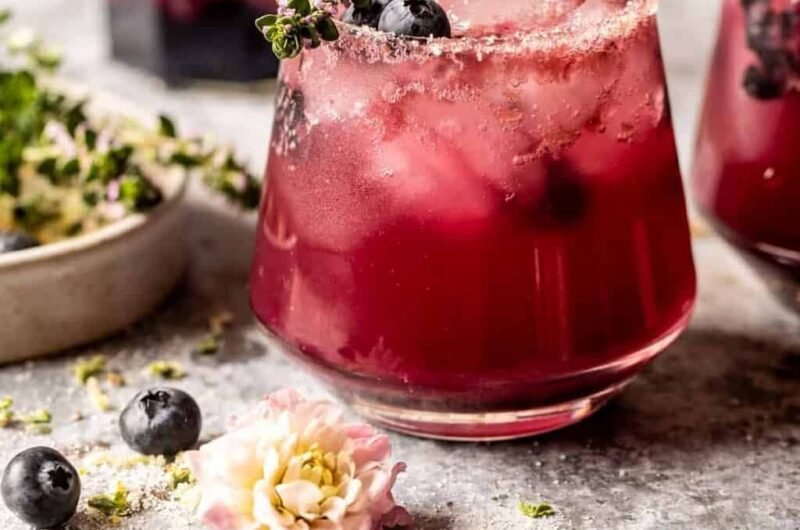 Blueberry Lemon Thyme Smash