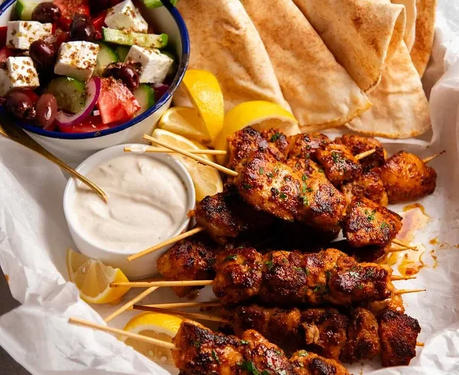 Charcoal Chicken Shop Chicken Skewers