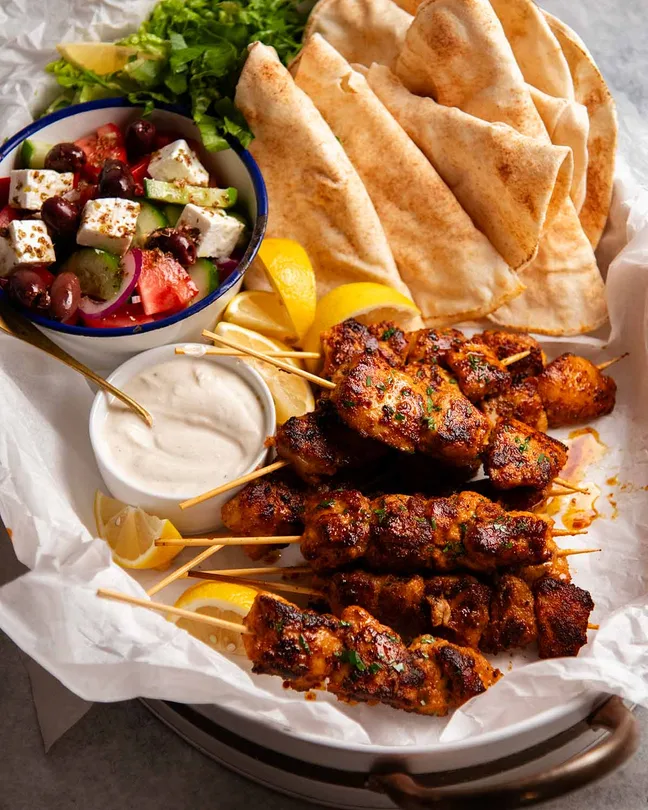 Charcoal Chicken Shop Chicken Skewers