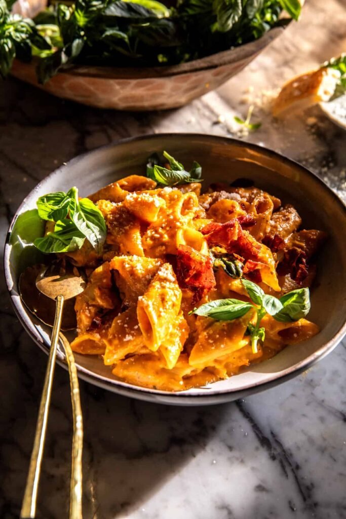 Simple Roasted Sungold Cherry Tomato Pasta