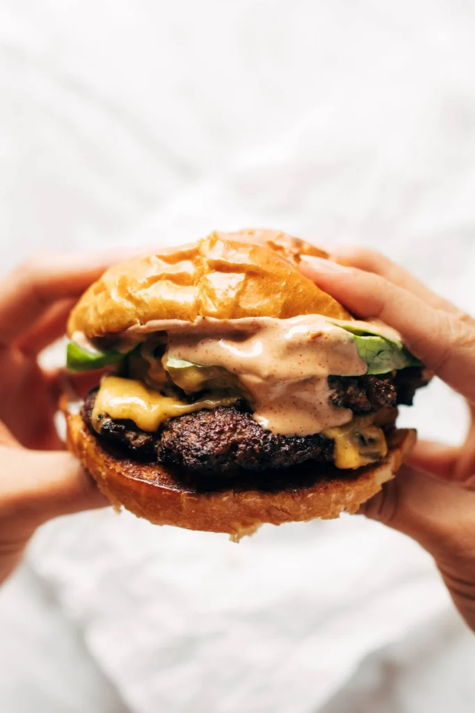 Smash Burgers with House Sauce