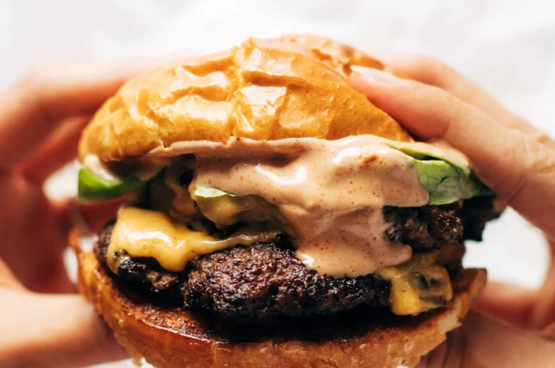 Smash Burgers with House Sauce