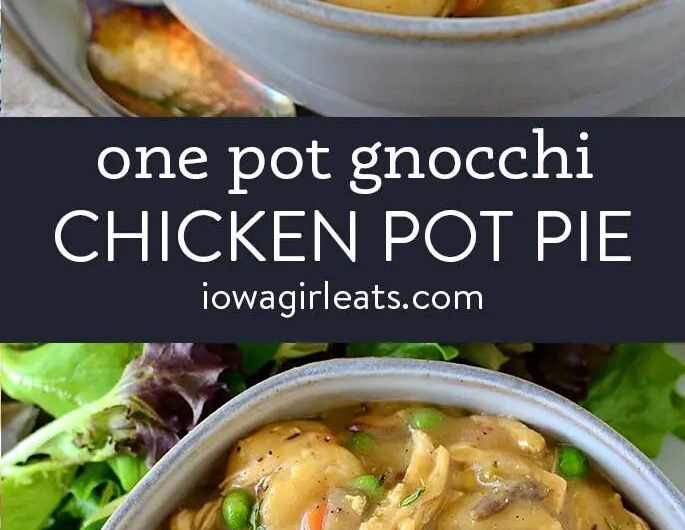 One Pot Gnocchi Chicken Pot Pie