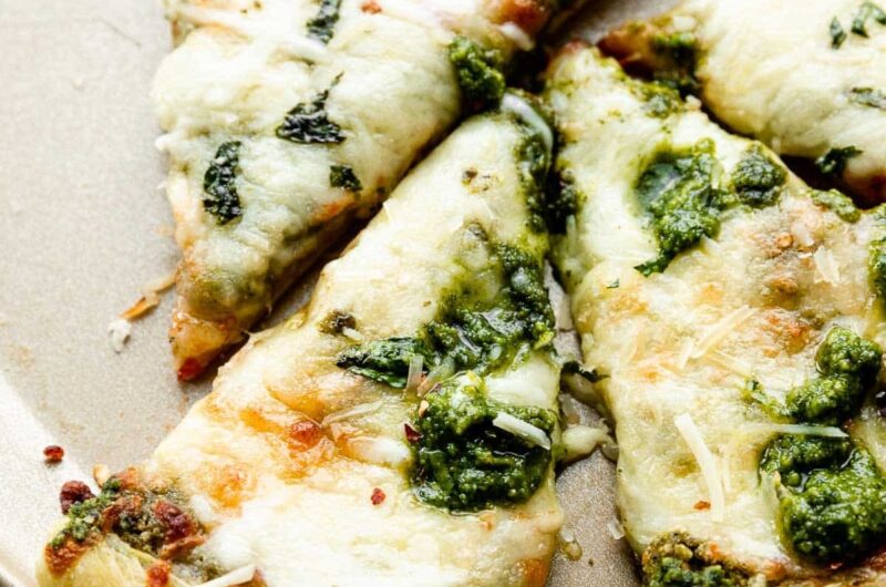 Easy Pesto Pizza