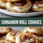 Soft Batch Cinnamon Roll Cheesecake Cookies