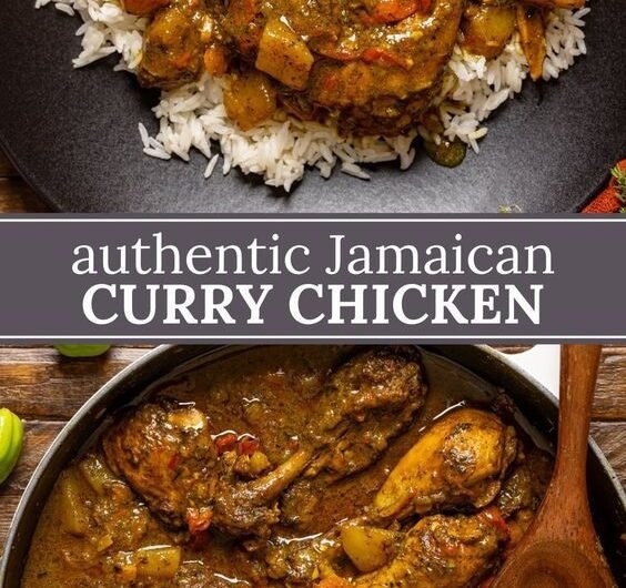 Authentic Jamaican Curry Chicken