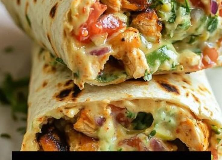 Chipotle Ranch Grilled Chicken Burrito Recipe