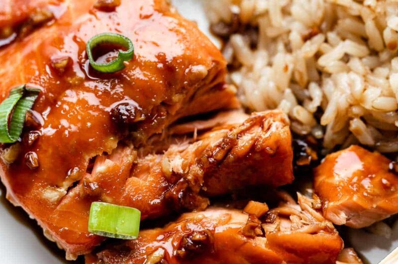 6-Ingredient Honey Garlic Salmon