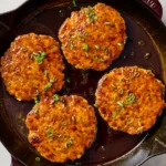 Harissa Orange Salmon Patties
